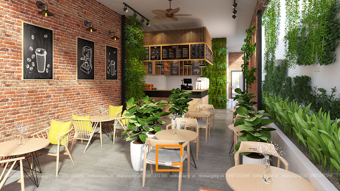 mẫu thiết kế quán cafe